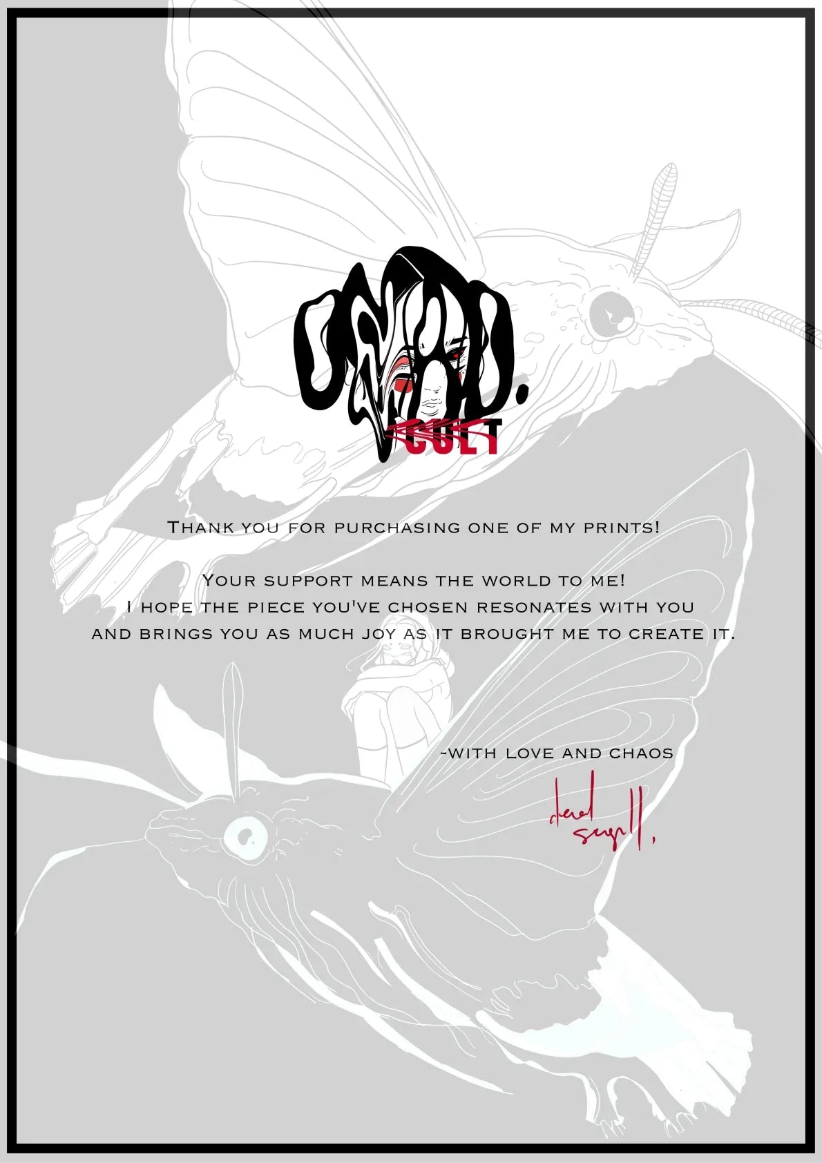 air. — A letter from the artist