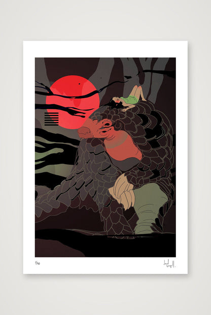 earth. — A3 (30×42cm, 12×17") Print only