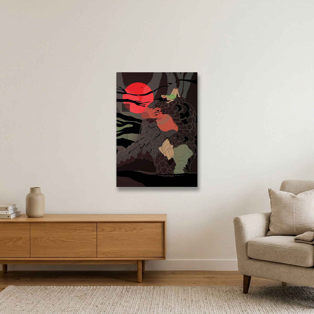 earth. — A1 (59×84cm, 23×33") Acrylic Mount