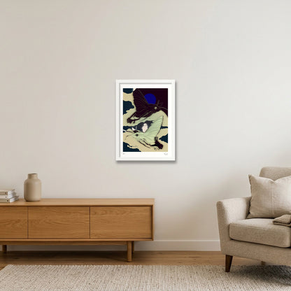 air. — A3 (30×42cm, 12×17") White Frame