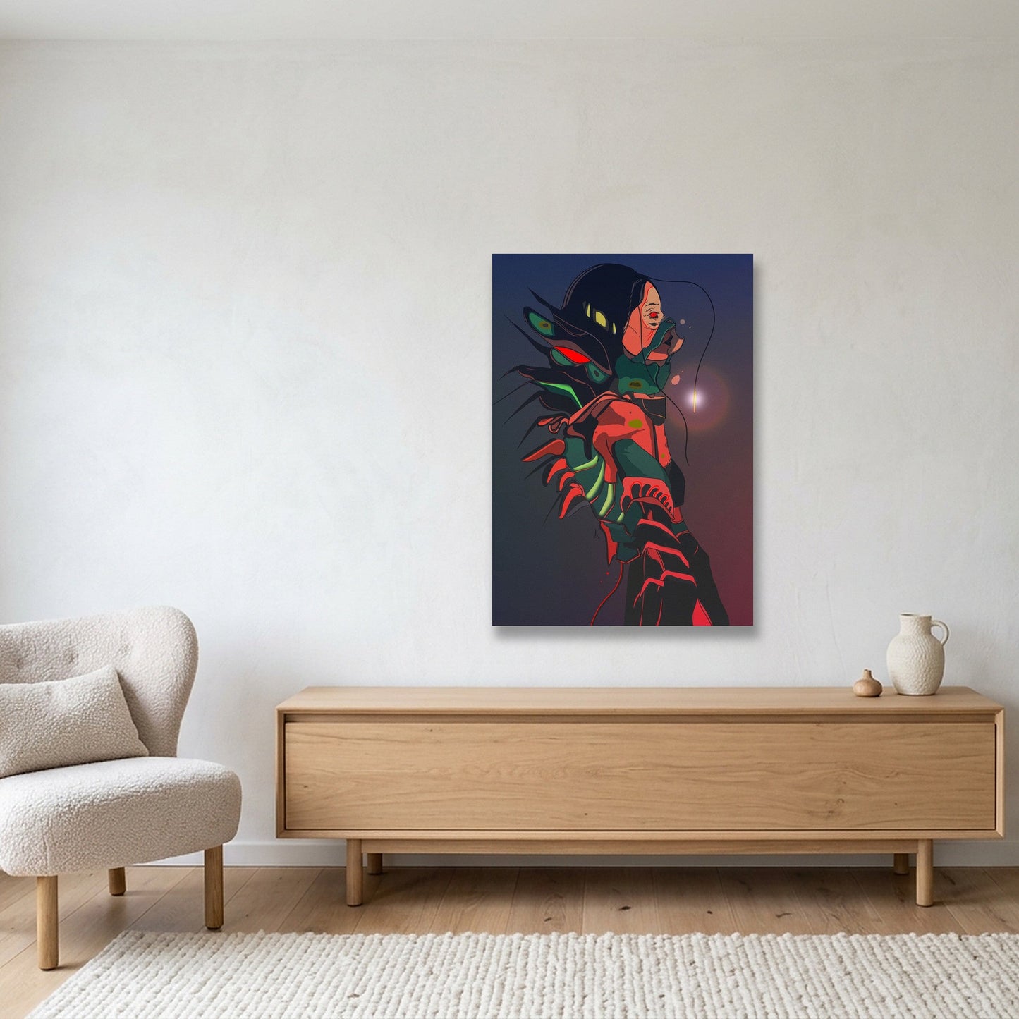 sakana. — 59×84cm, 23×33" Acrylic Mount