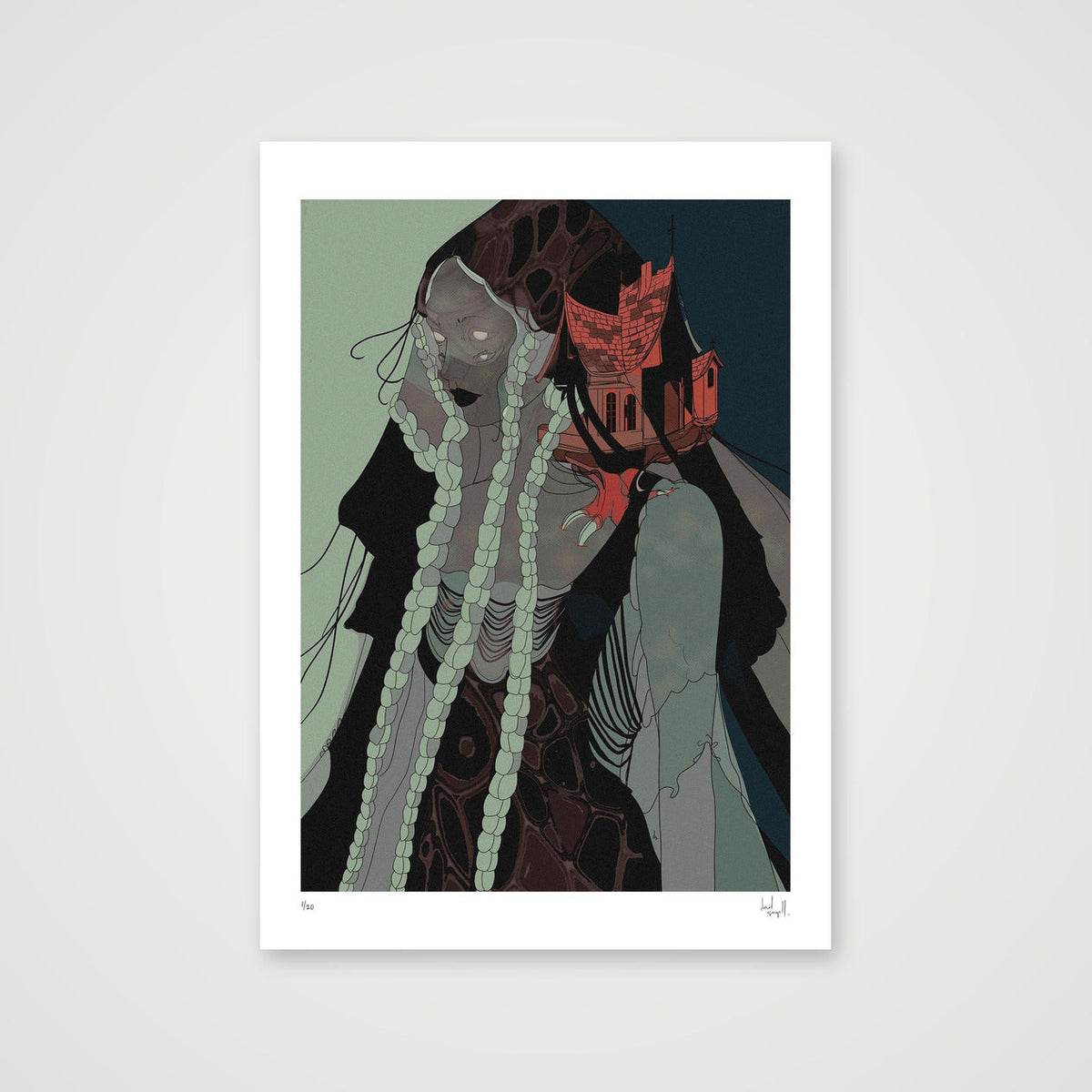 baba jaga. — A2 (42×59cm, 17×23") Print only