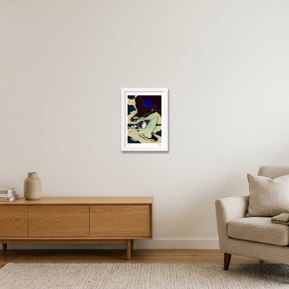 air. — A4 (21×30cm, 8×12") White Frame