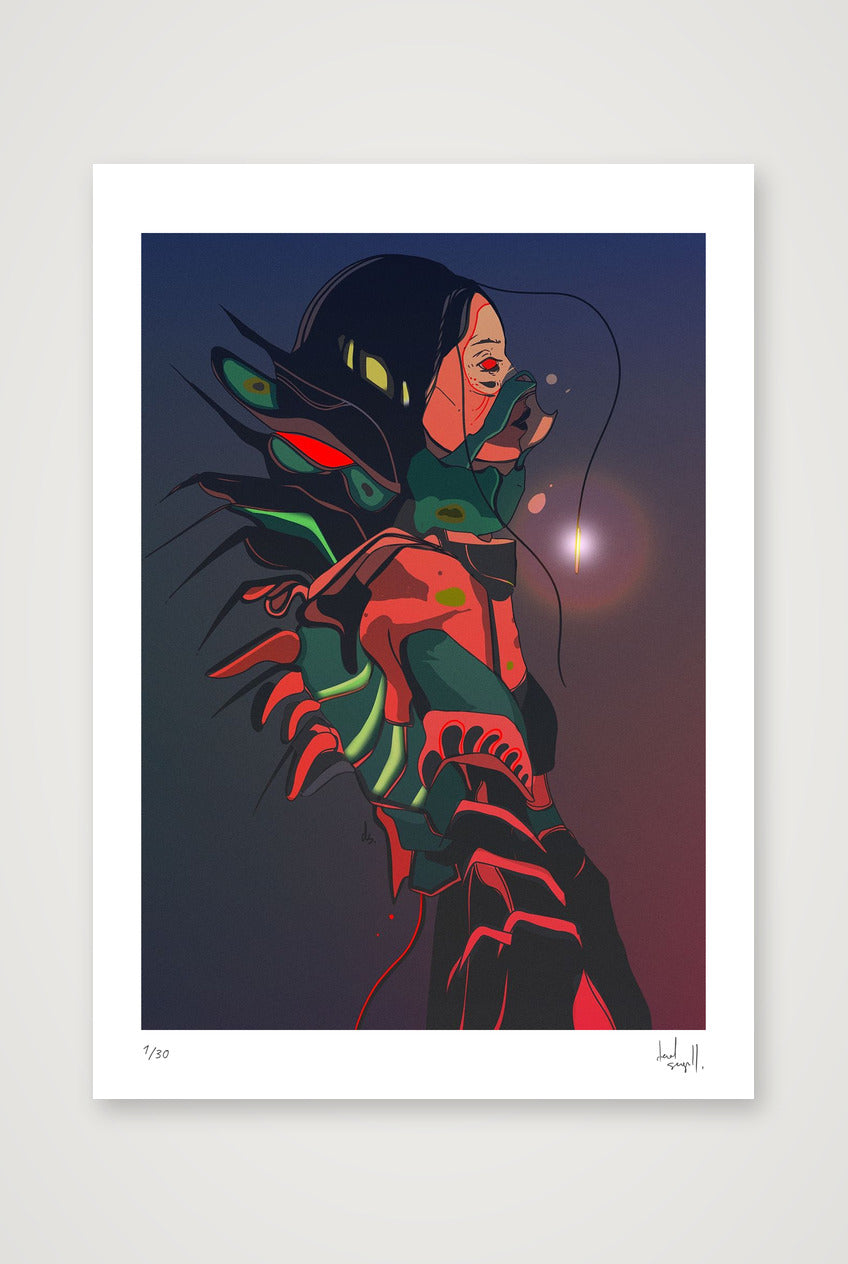 sakana. — A3 (30×42cm, 12×17") Print only