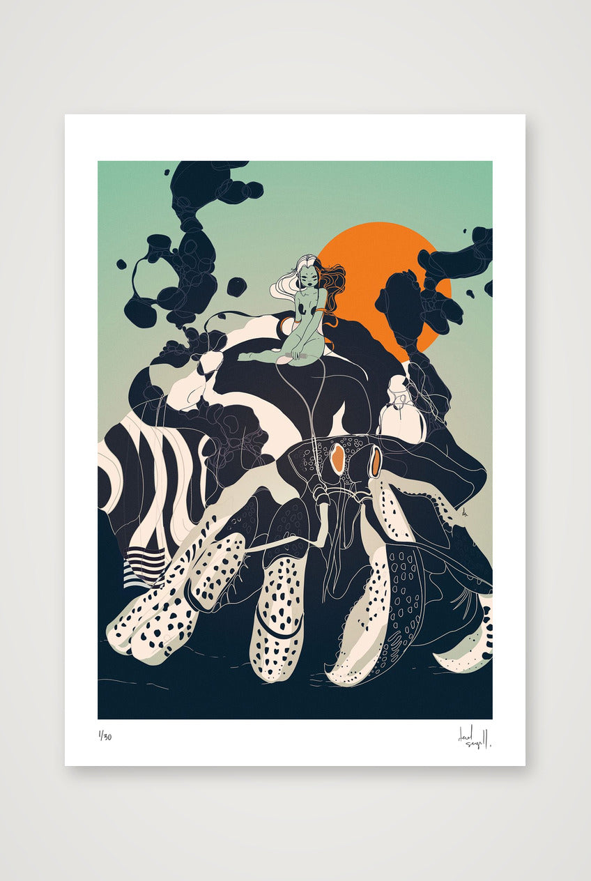 water. — A3 (30×42cm, 12×17") Print only