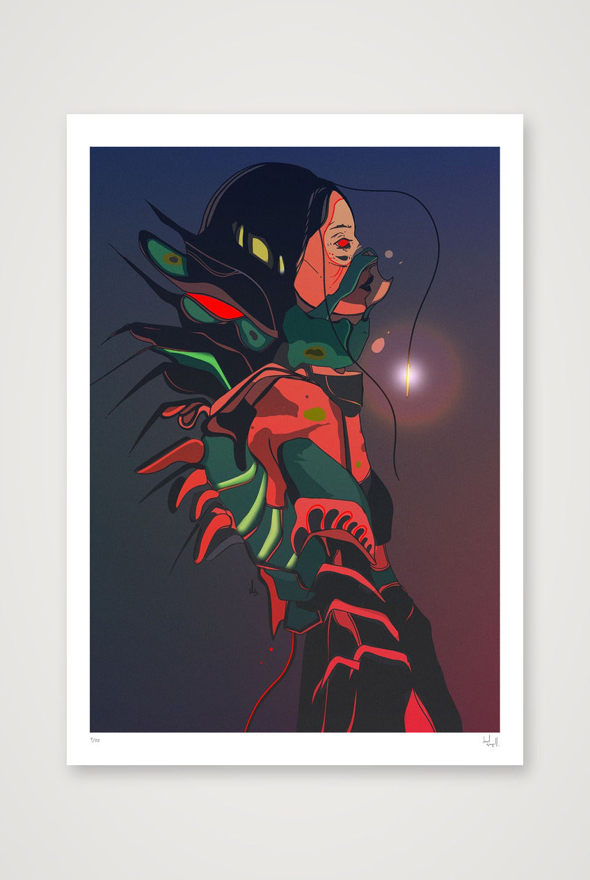 sakana. — 59×84cm, 23×33" Print only
