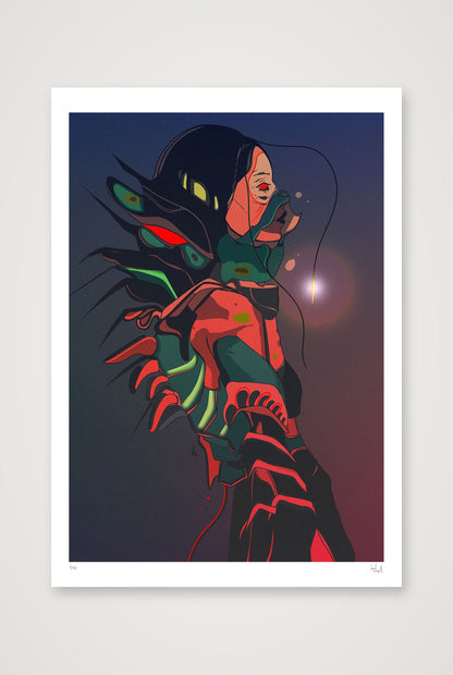 sakana. — 59×84cm, 23×33" Print only