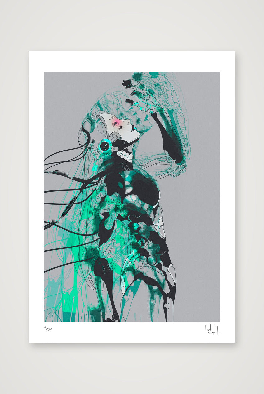 xena. — A3 (30×42cm, 12×17") Print only