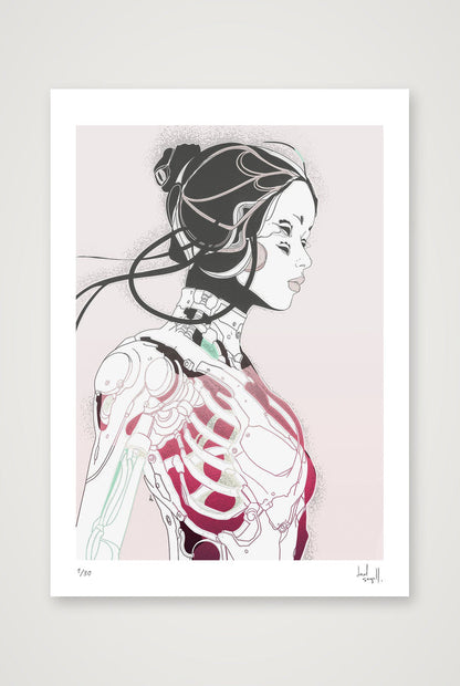 hoshi-01. — A3 (30×42cm, 12×17") Print only