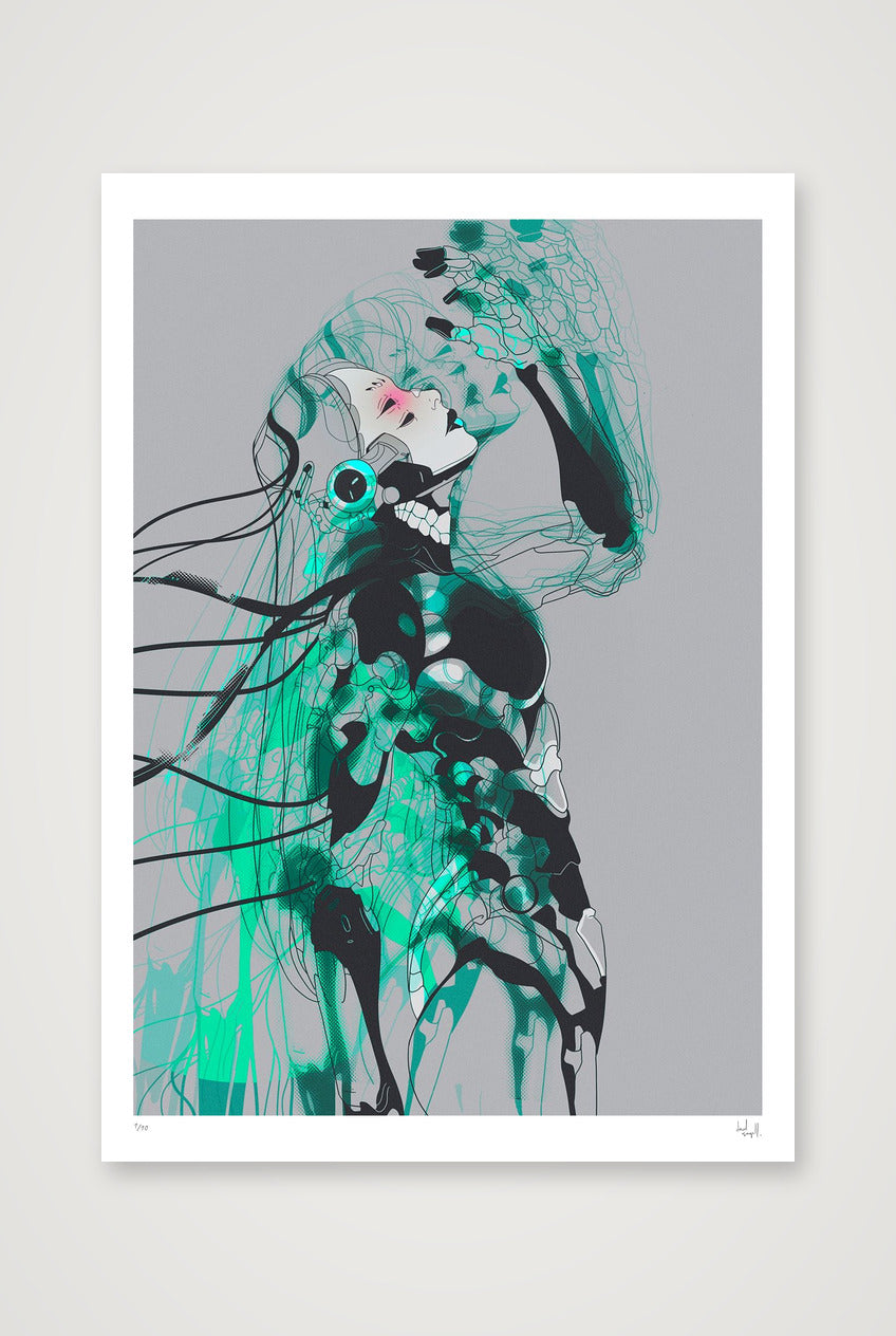 xena. — 59×84cm, 23×33" Print only