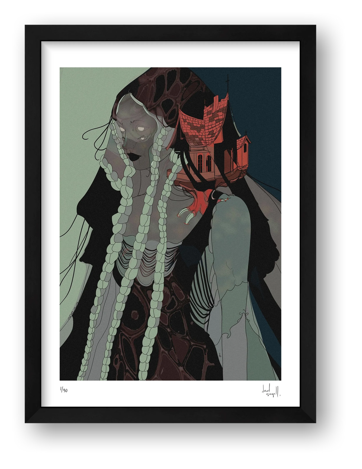 baba jaga. — framed